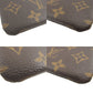 LOUIS VUITTON Coin case M62650 Monogram canvas Brown Monogram Pochette Cre Women Used Authentic