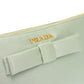 PRADA Pouch Satin green