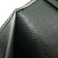 LOUIS VUITTON Long Wallet Purse Taiga green Bill Compartment mens Used Authentic
