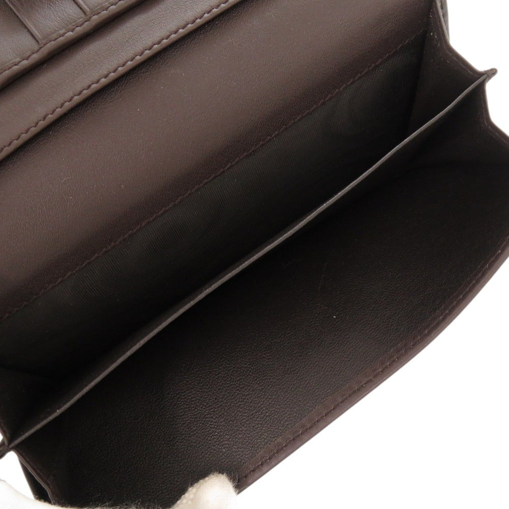 GUCCI Long Wallet Purse 257012 GG canvas beige Bifold Walletlong wallet Women Used Authentic