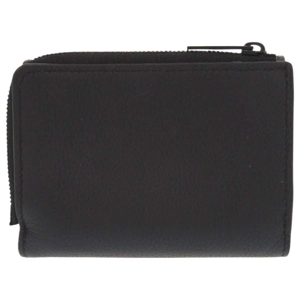 LOUIS VUITTON Tri-fold wallet M81740 black Aerogram Portefeuille Pilot