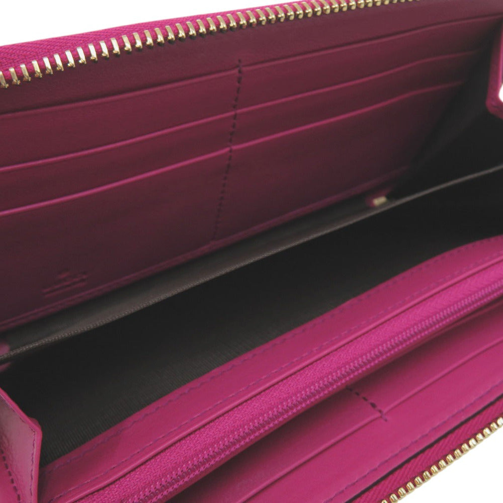 GUCCI Long Wallet Purse Patent leather purple SOHO