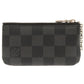 LOUIS VUITTON Coin case N60155 Damier Grafitto Canvas black Damier Graphite Pochette Cre