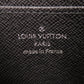 LOUIS VUITTON Coin case N630 Damier Grafitto Canvas gray Damier Graphite Zip around purse