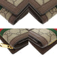 GUCCI Tri-fold wallet 644334 GG Supreme canvas, leather beige Ofidia