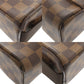 LOUIS VUITTON Shoulder Bag N41442 Damier canvas Brown Damier Olaf PM Women Used Authentic