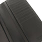 PRADA Long Wallet Purse leather gray Bifold Wallet mens Used Authentic