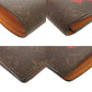 LOUIS VUITTON Bifold Wallet M11716 Monogram canvas Brown Portefeuille Multripru