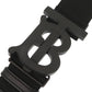 BURBERRY Waist bag canvas black Women Used Authentic