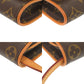 LOUIS VUITTON Shoulder Bag M51854 Monogram canvas Brown Monogram Pochette Twin PM Women Used Authentic