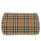 BURBERRY Tote Bag canvas multicolor Mini Handbag Mini Tote Shadow Horse Shadow Nova Check Women Used Authentic