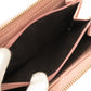 GUCCI Long Wallet Purse 456117 GG Supreme canvas, leather Light pink Double G Bicolor Zip Around Wallet