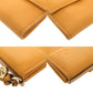 GUCCI Bifold Wallet 323399 leather yellow Women Used Authentic