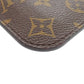 LOUIS VUITTON Pouch Monogram canvas Brown Monogram Neverfull Pouch for PM Women Used Authentic