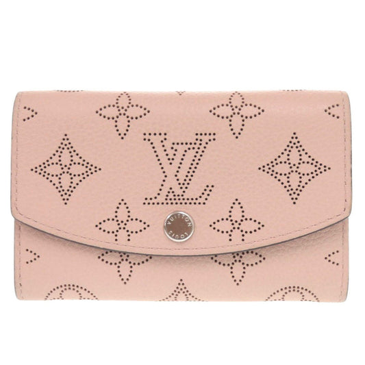 LOUIS VUITTON Coin case M64050 Monogram Mahina Magnolia Portomone Anae Women Used Authentic