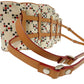 BURBERRY BLUE LABEL Backpack PVC multicolor Dot Pattern Transformation Women Used Authentic