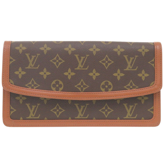 LOUIS VUITTON Clutch bag M51812 Monogram canvas Brown Monogram Pochette dame Women Used Authentic