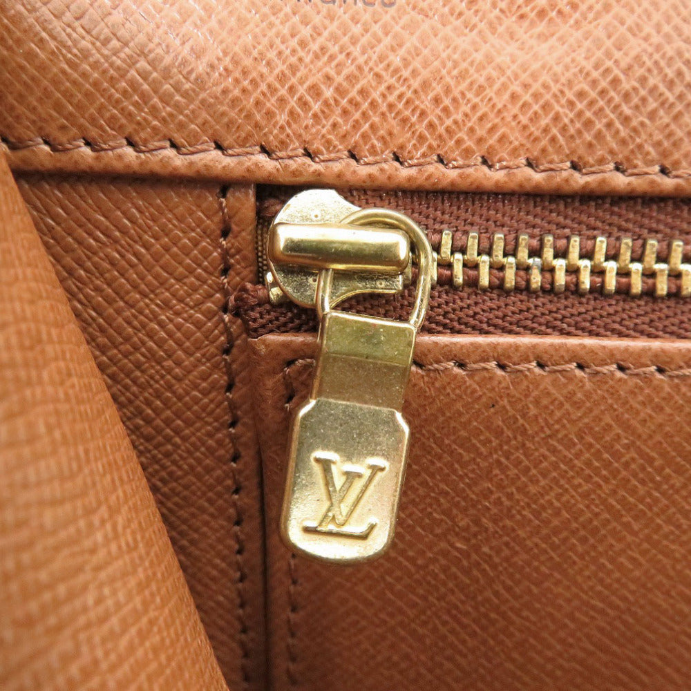 LOUIS VUITTON Clutch bag M51812 Monogram canvas Brown Monogram Pochette dame Women Used Authentic