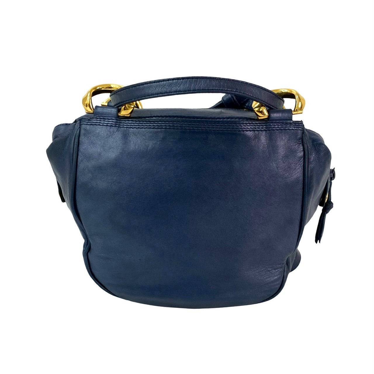 LOEWE Shoulder Bag leather Navy