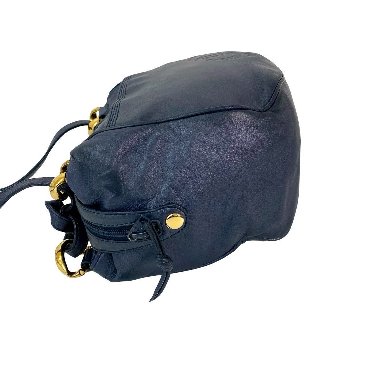 LOEWE Shoulder Bag leather Navy