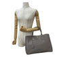 PRADA Handbag leather gray Saffiano Galleria
