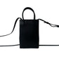 BALENCIAGA Shoulder Bag leather black shopping phone holder