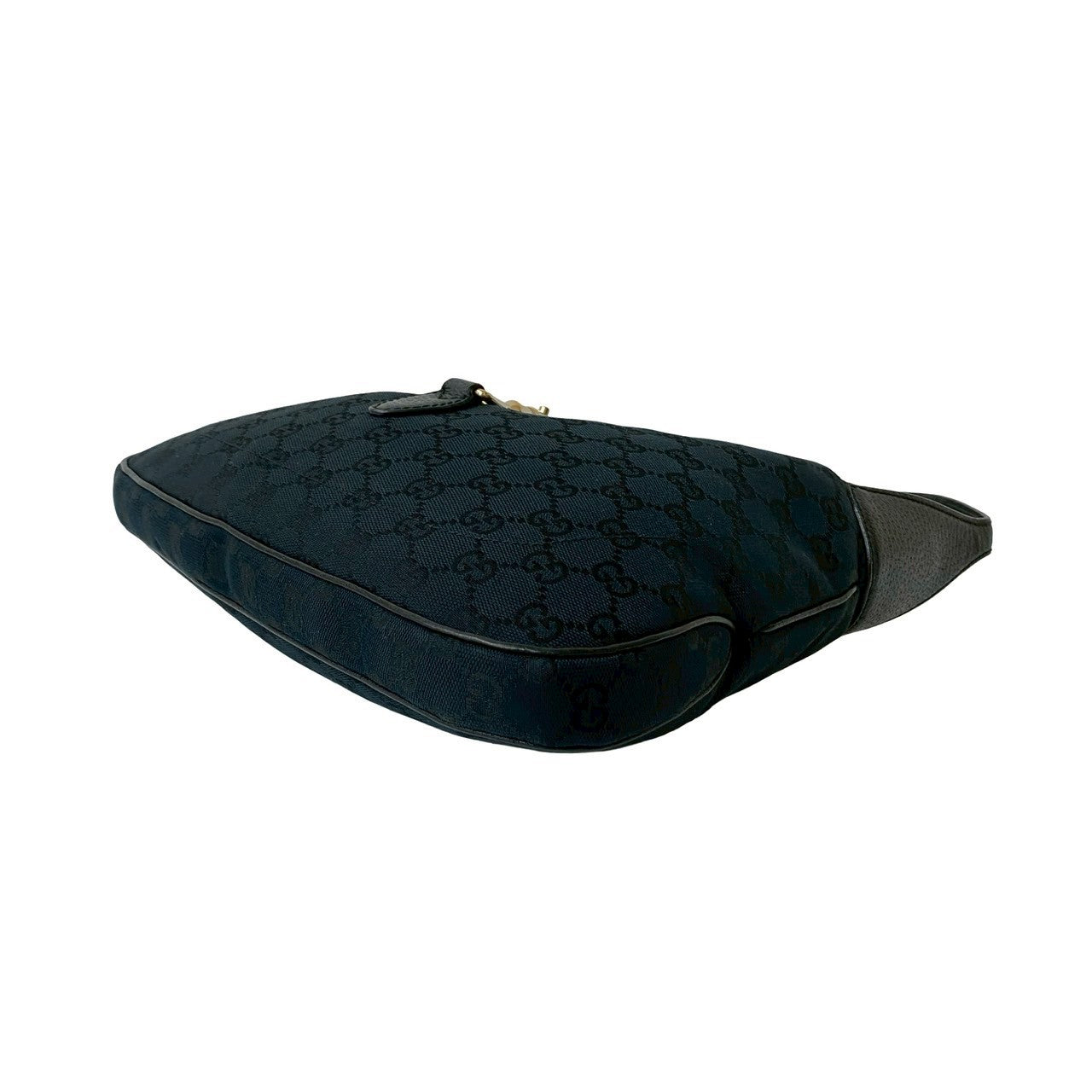 GUCCI Shoulder Bag leather black Jackie