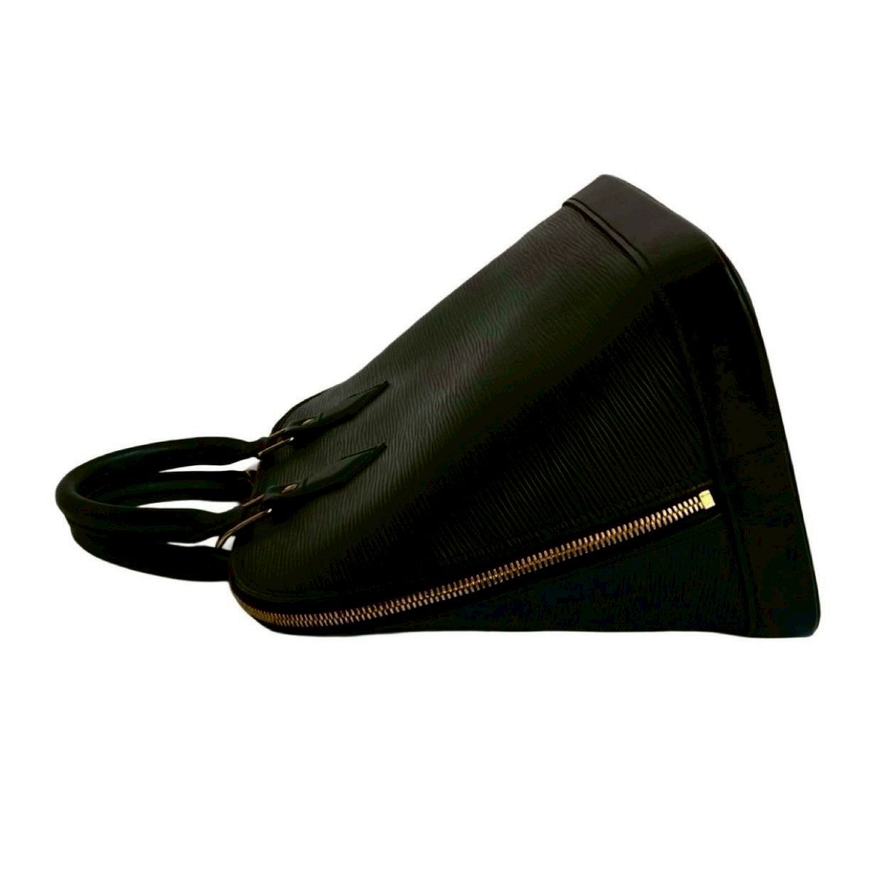 LOUIS VUITTON Handbag Epi Leather black Epi Alma PM