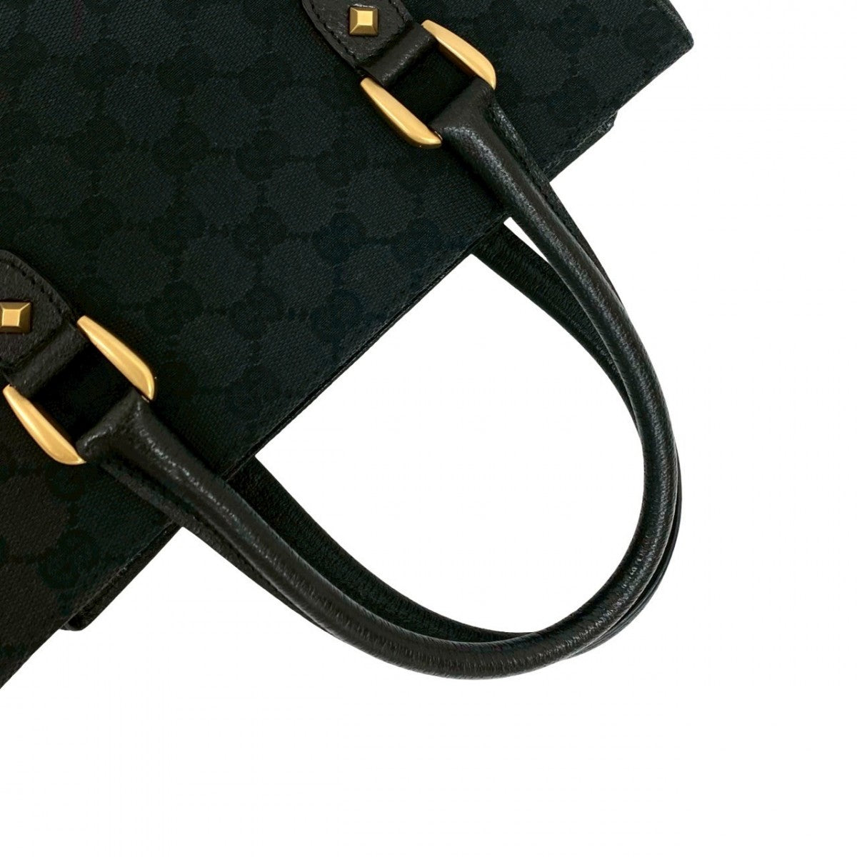 GUCCI Tote Bag leather black