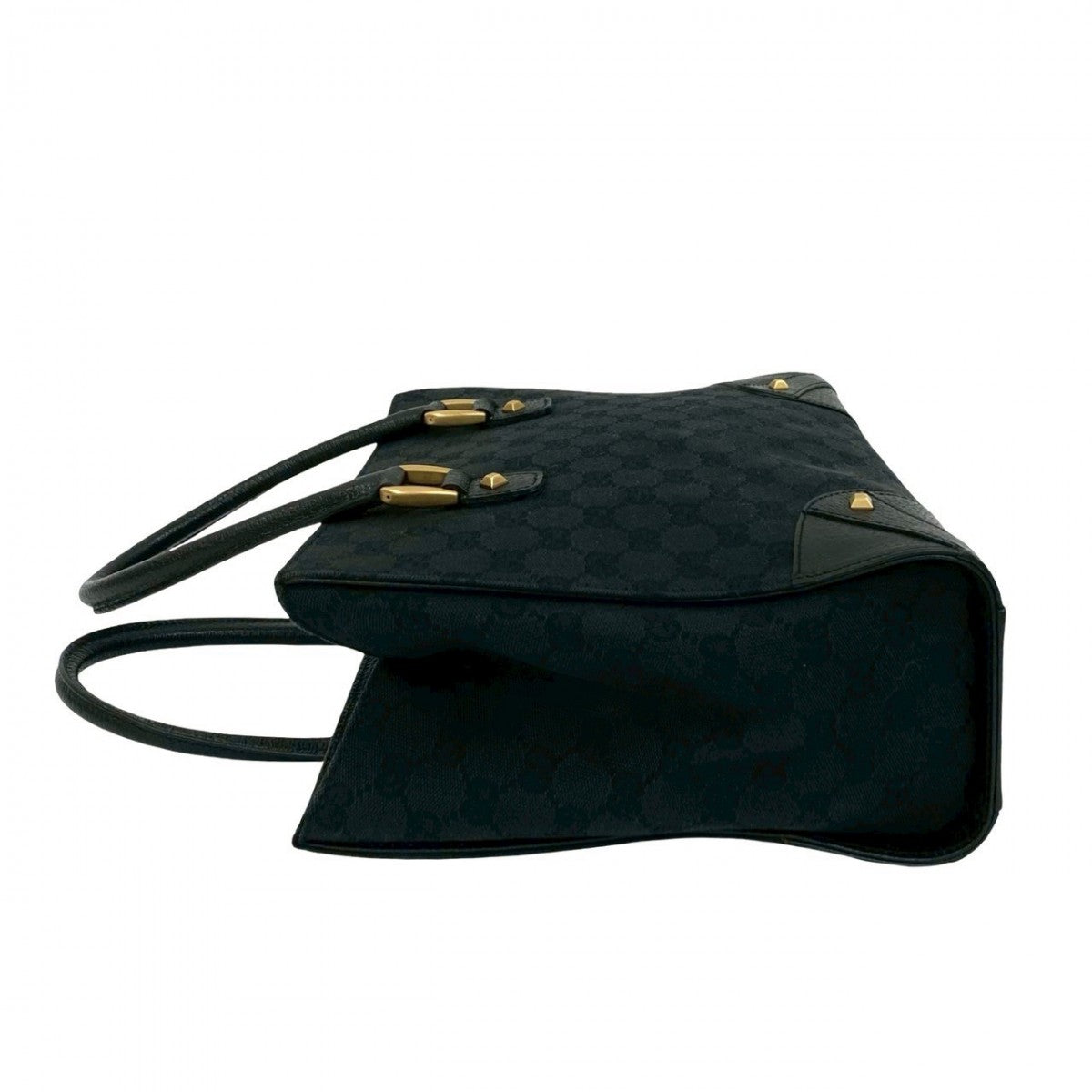 GUCCI Tote Bag leather black
