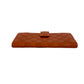 GUCCI Long Wallet Purse leather Orange Gucci Shima
