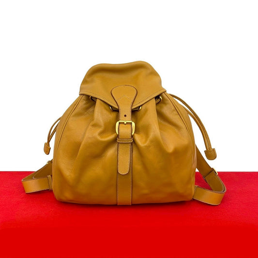 GUCCI Backpack leather Brown