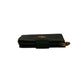 GUCCI Bifold Wallet leather black Bamboo Medium wallet