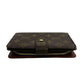 LOUIS VUITTON Bifold Wallet leather Brown Monogram Porto Papier Zip
