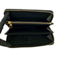 LOUIS VUITTON Long Wallet Purse leather black Monogram Ann Platt Zippy wallet