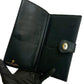 GUCCI Long Wallet Purse leather Navy