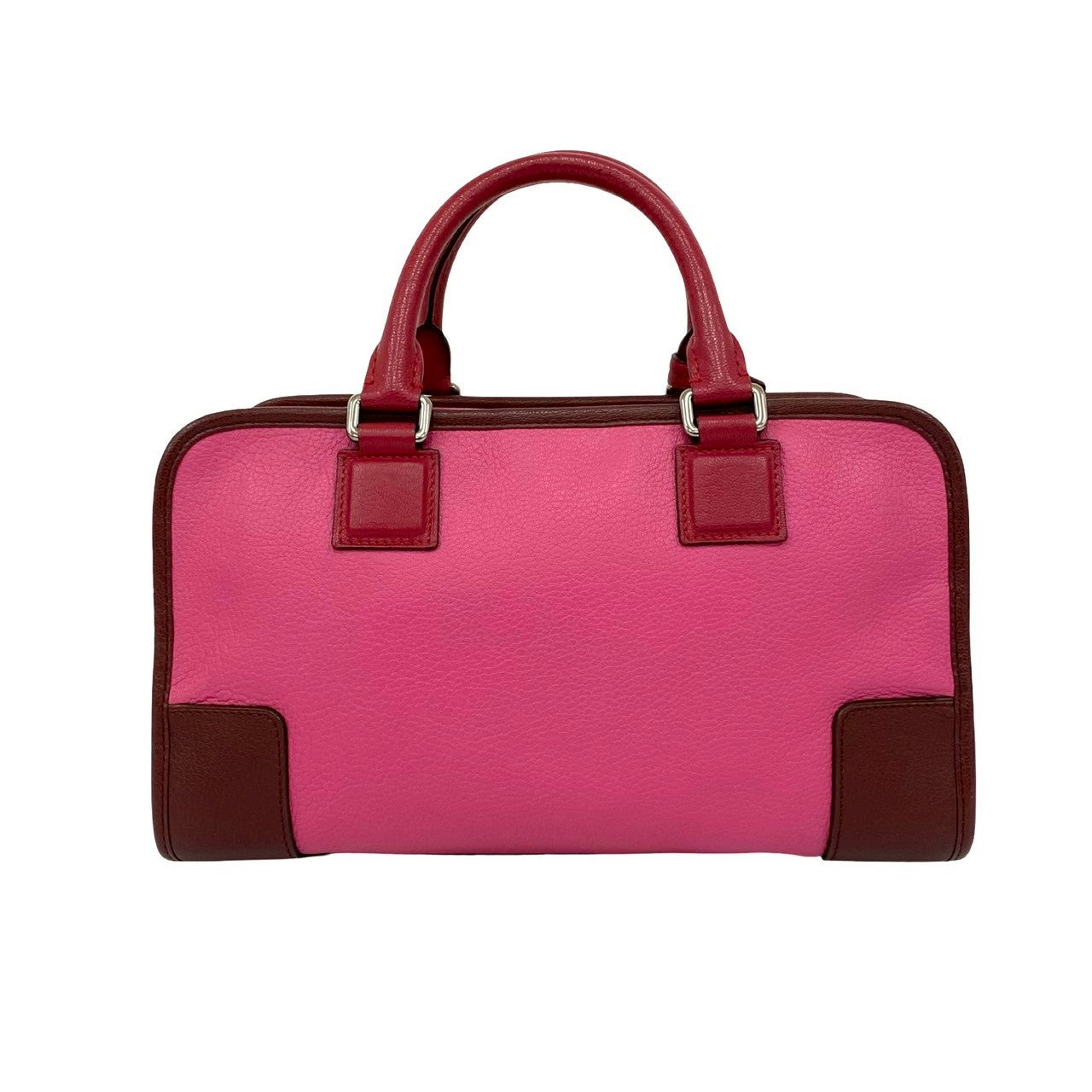 LOEWE Handbag leather pink Americana 28