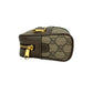 GUCCI Sling bag leather Brown GG Supreme Ophidia waist pouch