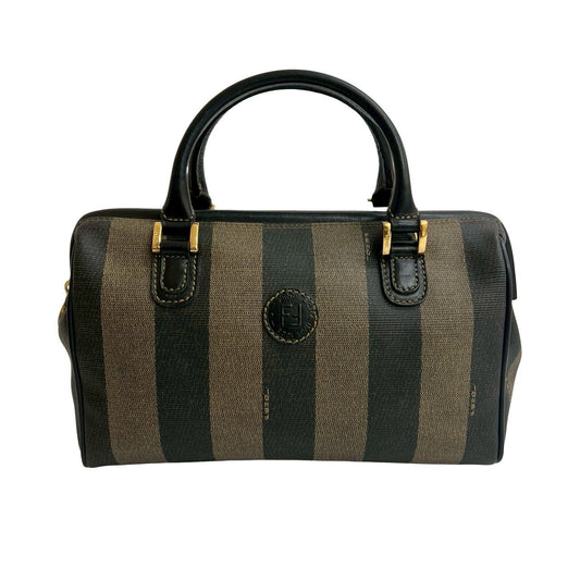 FENDI Handbag leather black