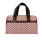 LOUIS VUITTON Boston Duffel bag canvas wine-red Monogram mini Josephine GM