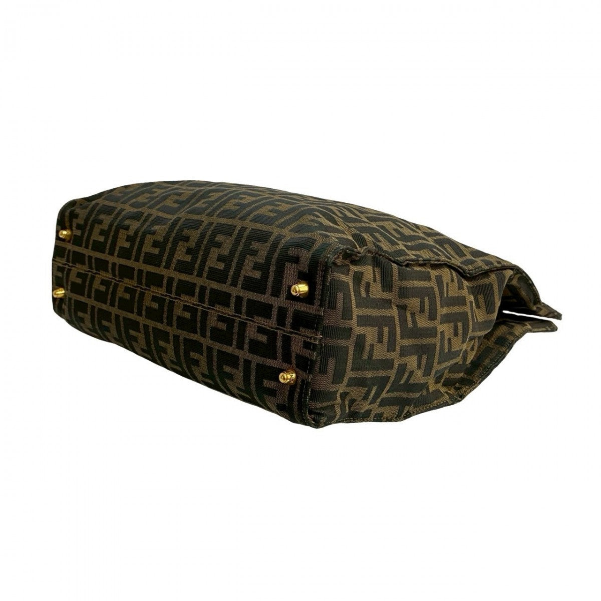 FENDI Handbag canvas Brown