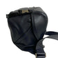 PRADA Shoulder Bag leather Navy