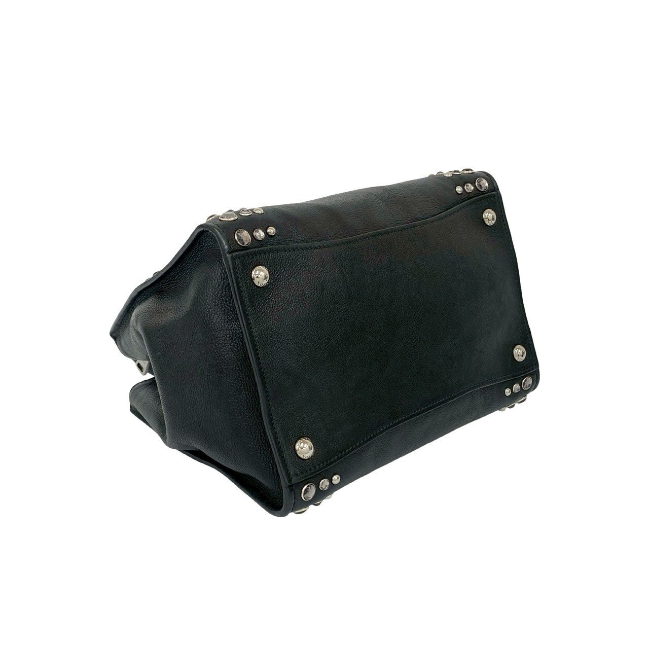 PRADA Shoulder Bag leather black