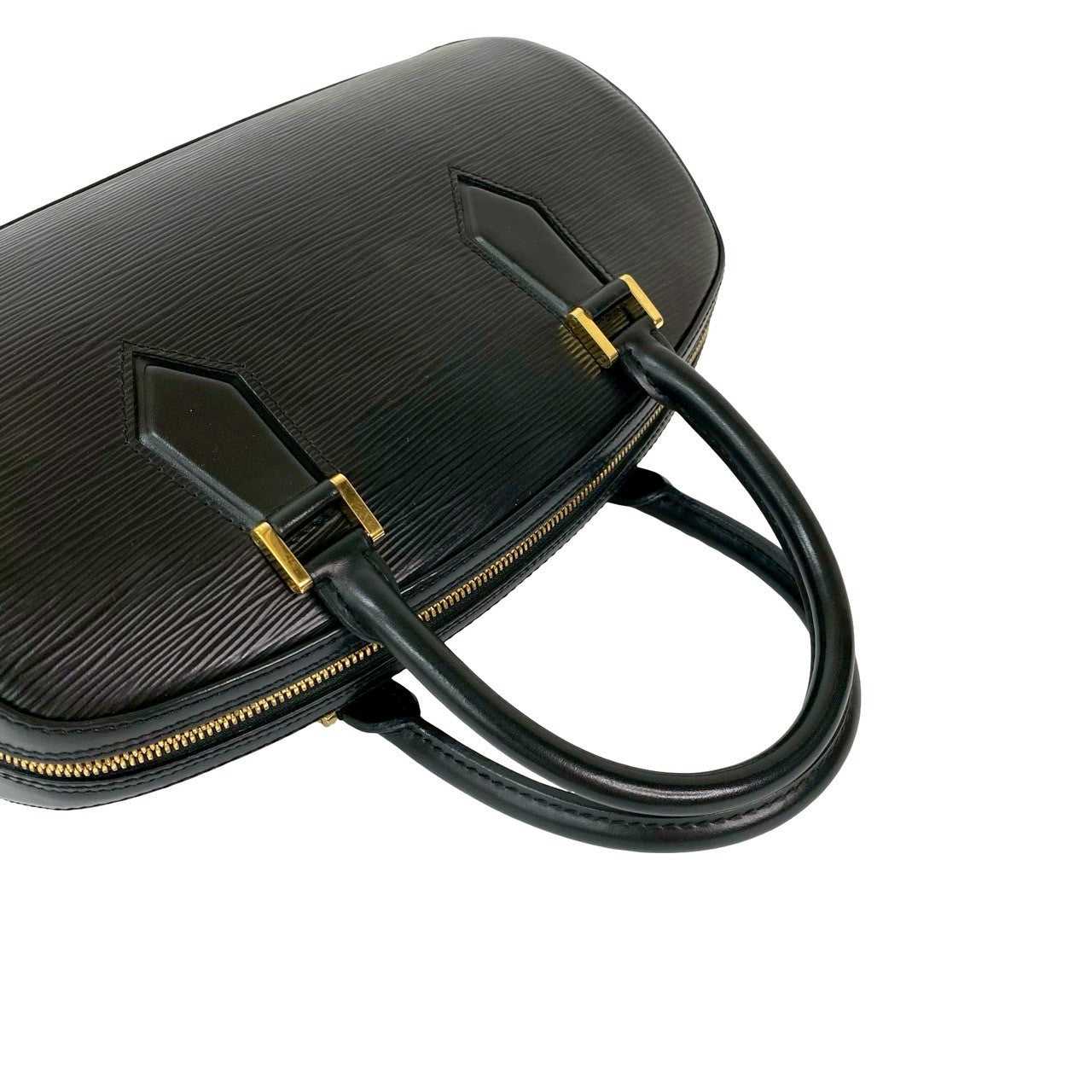 LOUIS VUITTON Handbag Epi Leather black Epi jasmine