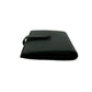 CELINE Bifold Wallet leather black Medium strap wallet