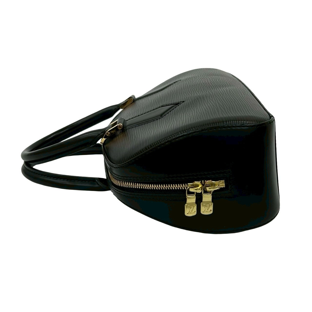 LOUIS VUITTON Handbag Epi Leather black Epi jasmine