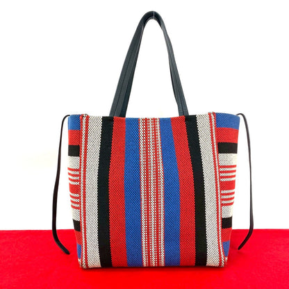 CELINE Tote Bag canvas Navy Hippo Phantom