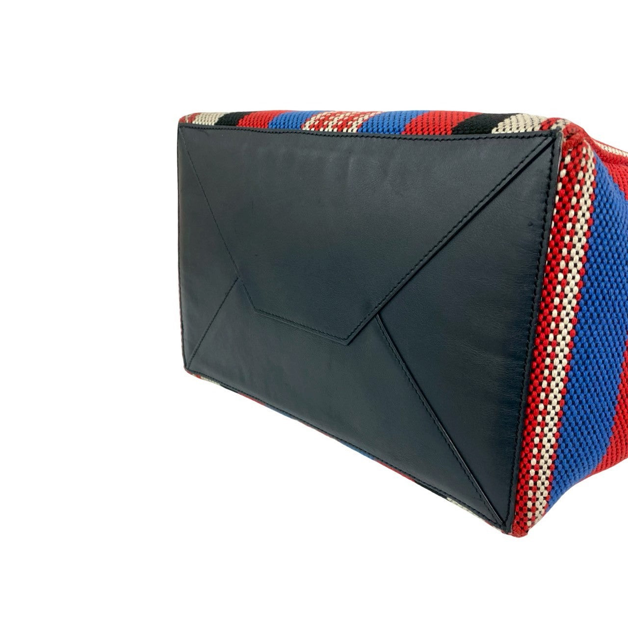 CELINE Tote Bag canvas Navy Hippo Phantom