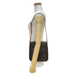 LOUIS VUITTON Shoulder Bag leather Brown Monogram Musette Salsa