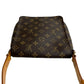 LOUIS VUITTON Shoulder Bag leather Brown Monogram Musette Salsa